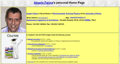 Desktop Screenshot of angelofarina.it
